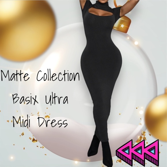 Matte Collection Dresses & Skirts - 🍀 NWT Matte Basix Ultra Midi Dress 🍀